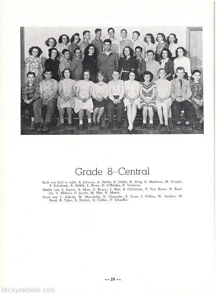 SKCS Yearbook 194728 South Kortright Central School Almedian