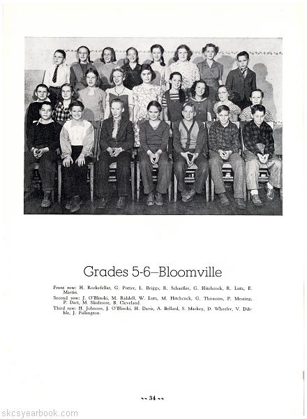 SKCS Yearbook 194734 South Kortright Central School Almedian