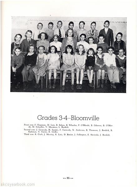 SKCS Yearbook 194734 South Kortright Central School Almedian