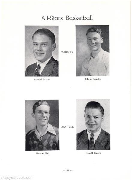 SKCS Yearbook 194752 South Kortright Central School Almedian