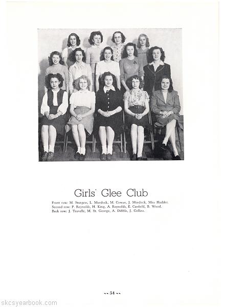 SKCS Yearbook 194754 South Kortright Central School Almedian