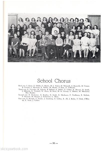 SKCS Yearbook 194754 South Kortright Central School Almedian