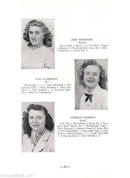 SKCS Yearbook 194812 South Kortright Central School Almedian