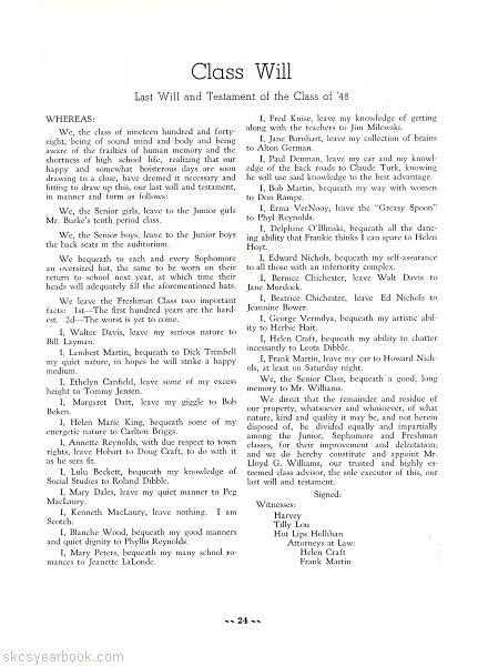 SKCS Yearbook 194824 South Kortright Central School Almedian