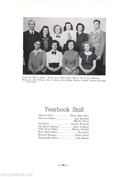 SKCS Yearbook 194838 South Kortright Central School Almedian