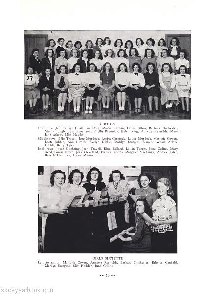 SKCS Yearbook 194844 South Kortright Central School Almedian