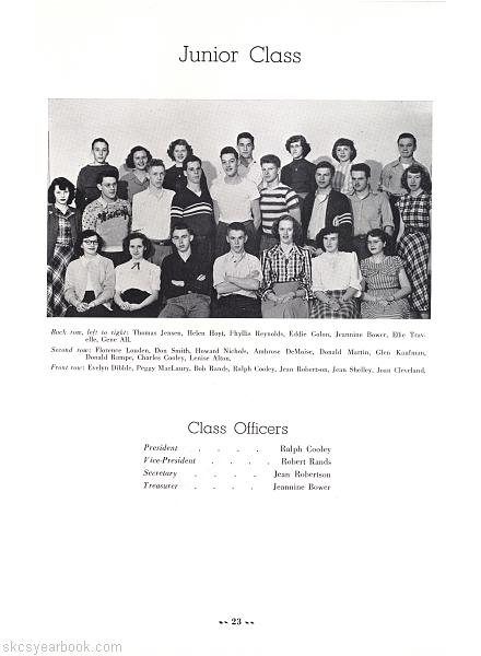 SKCS Yearbook 194922 South Kortright Central School Almedian