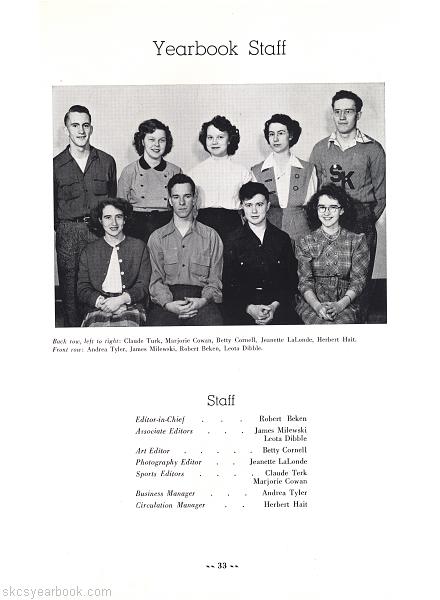 SKCS Yearbook 194932 South Kortright Central School Almedian