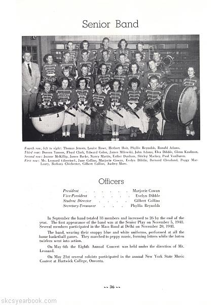 SKCS Yearbook 194936 South Kortright Central School Almedian