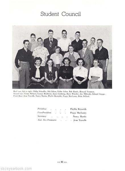 SKCS Yearbook 194941 South Kortright Central School Almedian