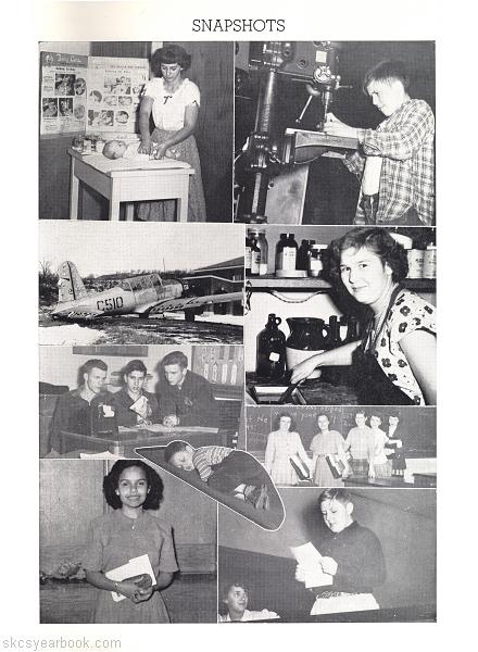 SKCS Yearbook 194954 South Kortright Central School Almedian