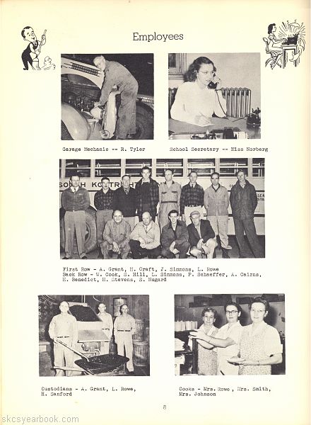 SKCS Yearbook 19508 South Kortright Central School Almedian