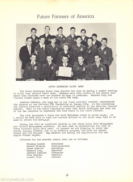 SKCS Yearbook 195036 South Kortright Central School Almedian