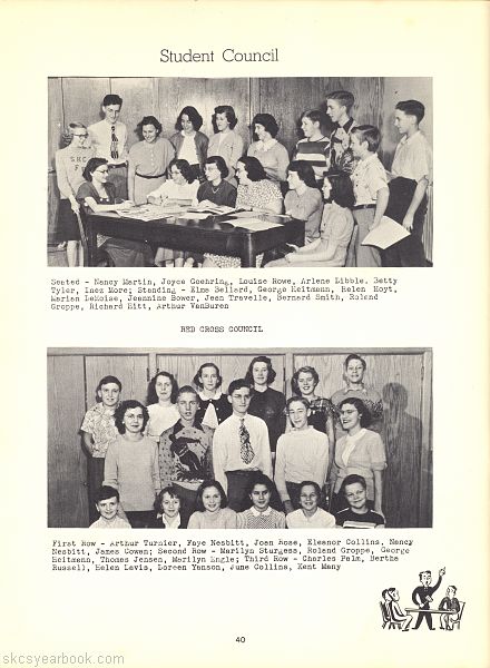 SKCS Yearbook 195040 South Kortright Central School Almedian
