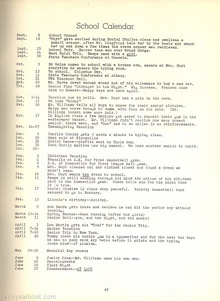 SKCS Yearbook 195044 South Kortright Central School Almedian