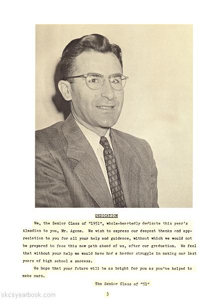 SKCS Yearbook 19512 South Kortright Central School Almedian