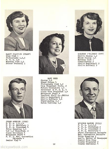 SKCS Yearbook 195112 South Kortright Central School Almedian