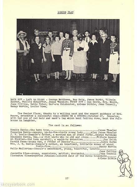 SKCS Yearbook 195116 South Kortright Central School Almedian