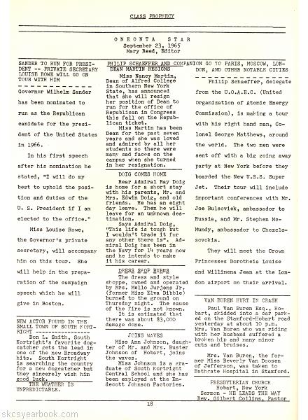 SKCS Yearbook 195118 South Kortright Central School Almedian