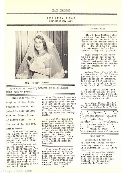 SKCS Yearbook 195118 South Kortright Central School Almedian