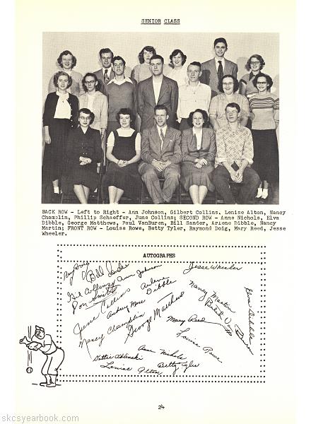SKCS Yearbook 195124 South Kortright Central School Almedian