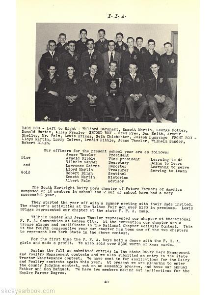SKCS Yearbook 195140 South Kortright Central School Almedian