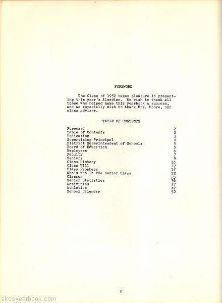 SKCS Yearbook 19522 South Kortright Central School Almedian
