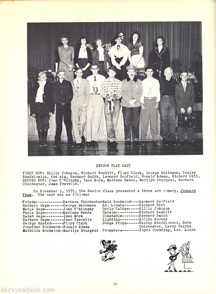 SKCS Yearbook 195220 South Kortright Central School Almedian