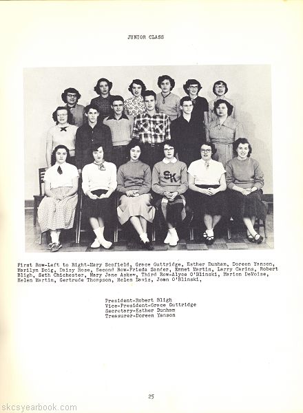 SKCS Yearbook 195224 South Kortright Central School Almedian