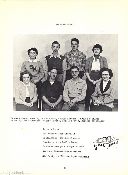 SKCS Yearbook 195238 South Kortright Central School Almedian