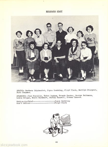 SKCS Yearbook 195244 South Kortright Central School Almedian