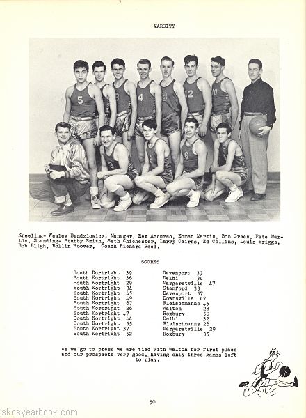 SKCS Yearbook 195250 South Kortright Central School Almedian
