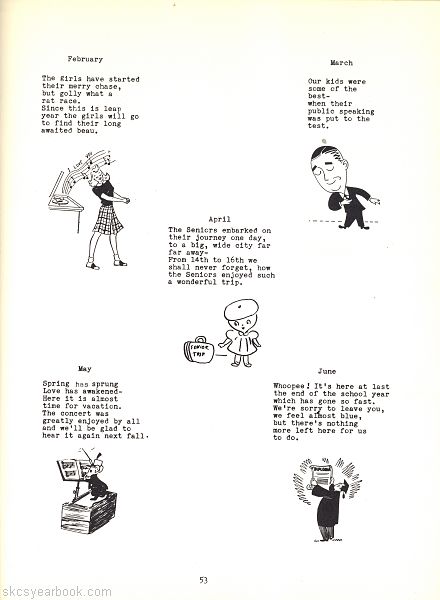 SKCS Yearbook 195252 South Kortright Central School Almedian