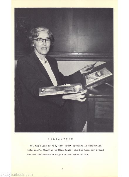 SKCS Yearbook 19532 South Kortright Central School Almedian