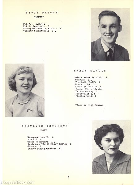 SKCS Yearbook 19536 South Kortright Central School Almedian