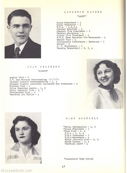 SKCS Yearbook 195310 South Kortright Central School Almedian