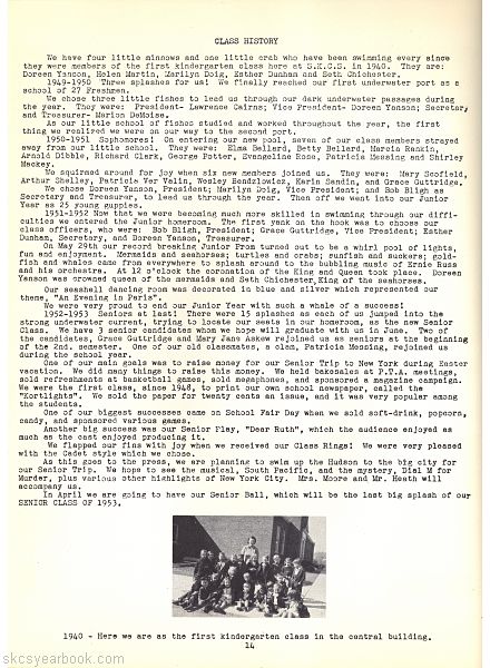 SKCS Yearbook 195314 South Kortright Central School Almedian