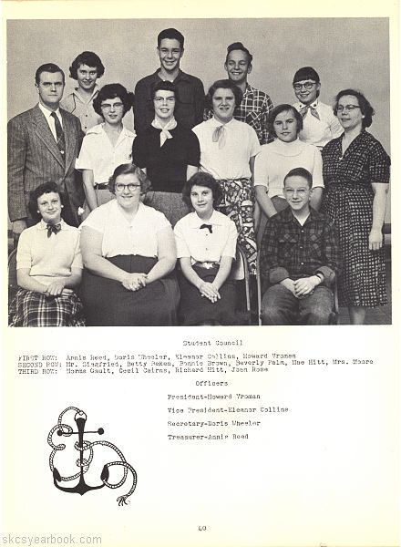 SKCS Yearbook 195340 South Kortright Central School Almedian