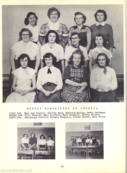 SKCS Yearbook 195342 South Kortright Central School Almedian