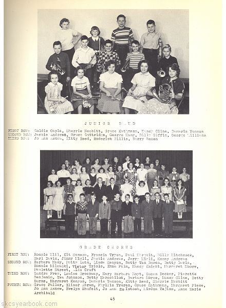 SKCS Yearbook 195344 South Kortright Central School Almedian
