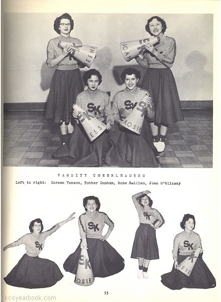 SKCS Yearbook 195354 South Kortright Central School Almedian