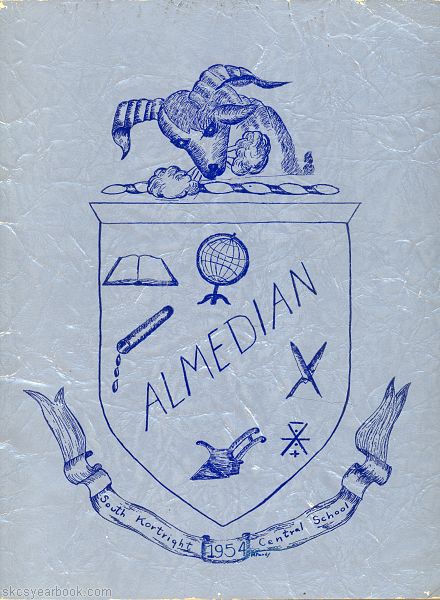 SKCS Yearbook 19540 South Kortright Central School Almedian