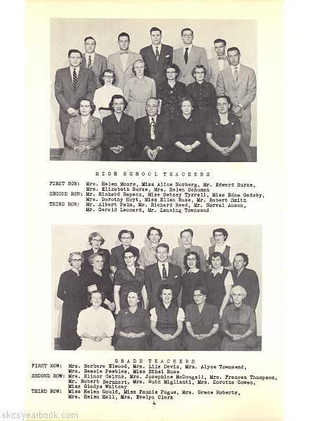 SKCS Yearbook 19544 South Kortright Central School Almedian