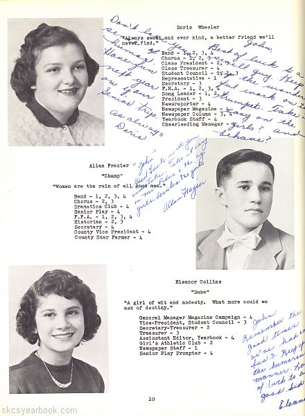 SKCS Yearbook 195410 South Kortright Central School Almedian
