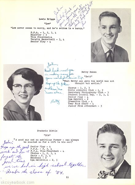 SKCS Yearbook 195410 South Kortright Central School Almedian