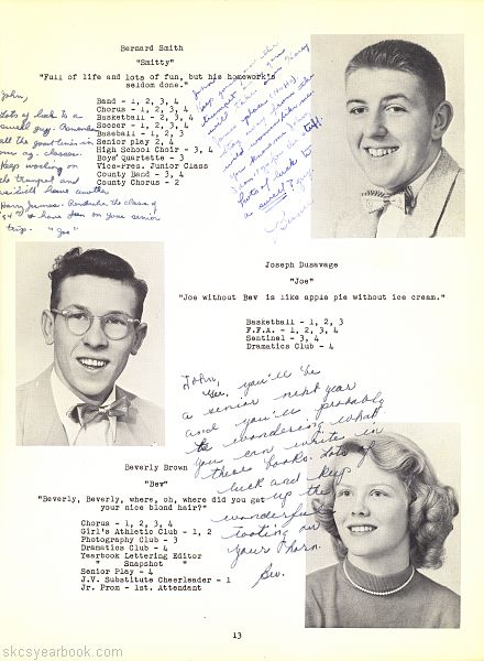 SKCS Yearbook 195412 South Kortright Central School Almedian