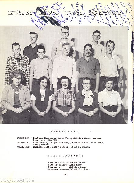 SKCS Yearbook 195422 South Kortright Central School Almedian