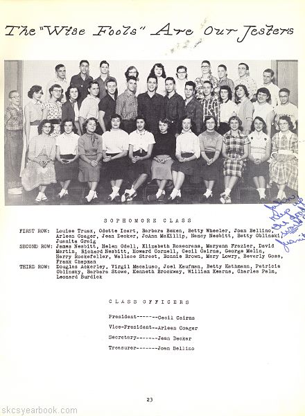 SKCS Yearbook 195422 South Kortright Central School Almedian