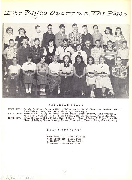 SKCS Yearbook 195424 South Kortright Central School Almedian