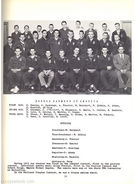 SKCS Yearbook 195438 South Kortright Central School Almedian